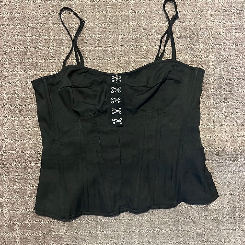 black corset